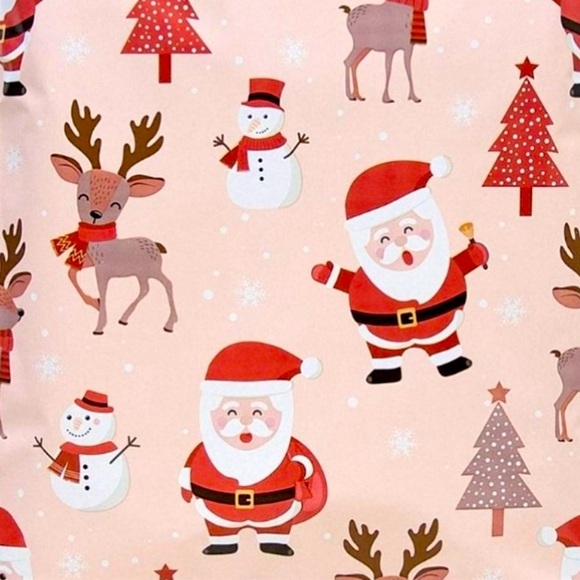 Christmas Santa & Reindeer Poly Mailers Holiday Shipping Bags Nwt - Picture 3 of 3